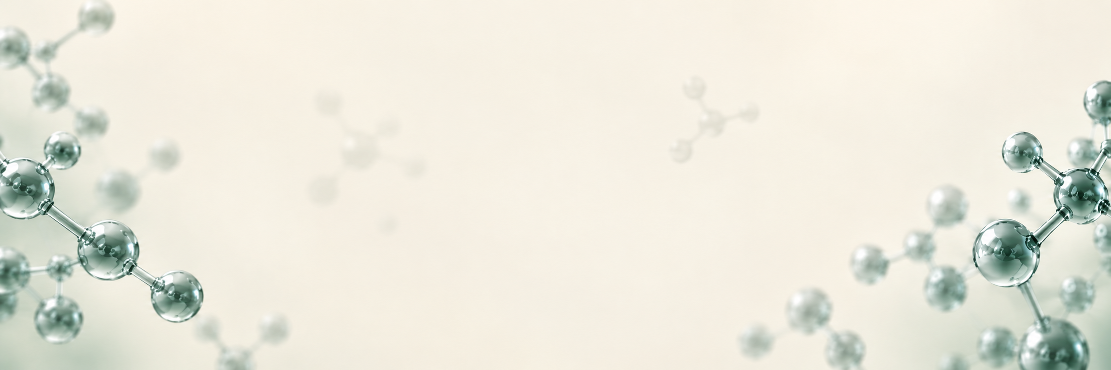 Glass molecular models showing how scientific findings, study context, and the bigger picture fit together.